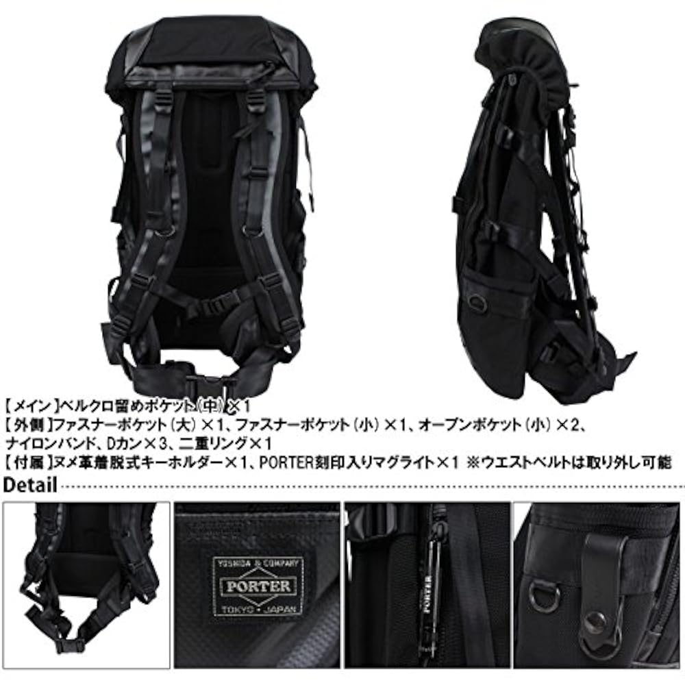 【美品】PORTER ポーター HEAT ヒート バックパック リュック クロ HEAT(ヒート) RUCKSACK | 吉田カバンホームページ | YOSHIDA & Co.
